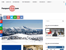 Tablet Screenshot of passportchop.com